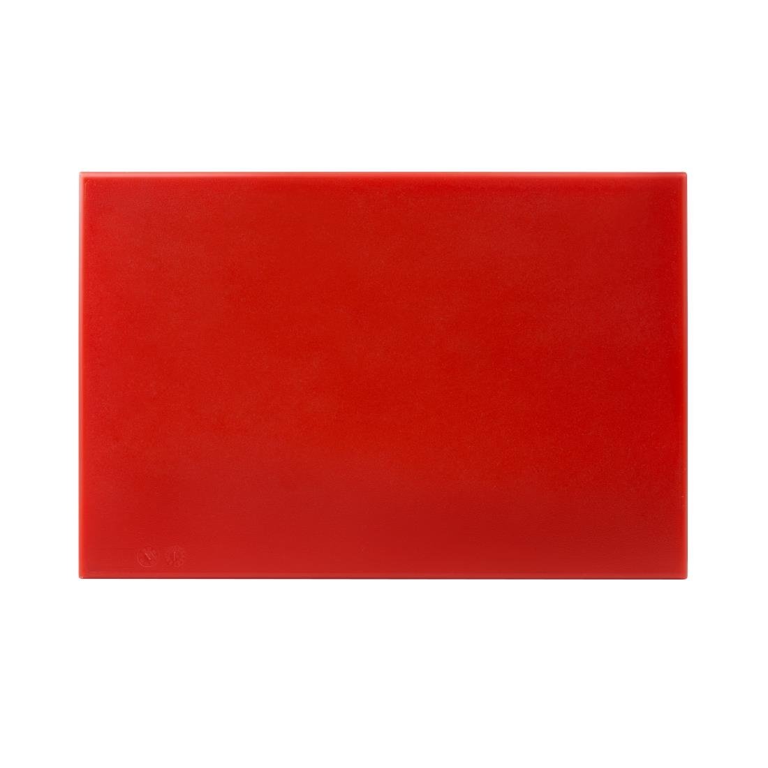 Hygiplas Antibacterial High Density Chopping Board Red - 455x305x12mm - F155