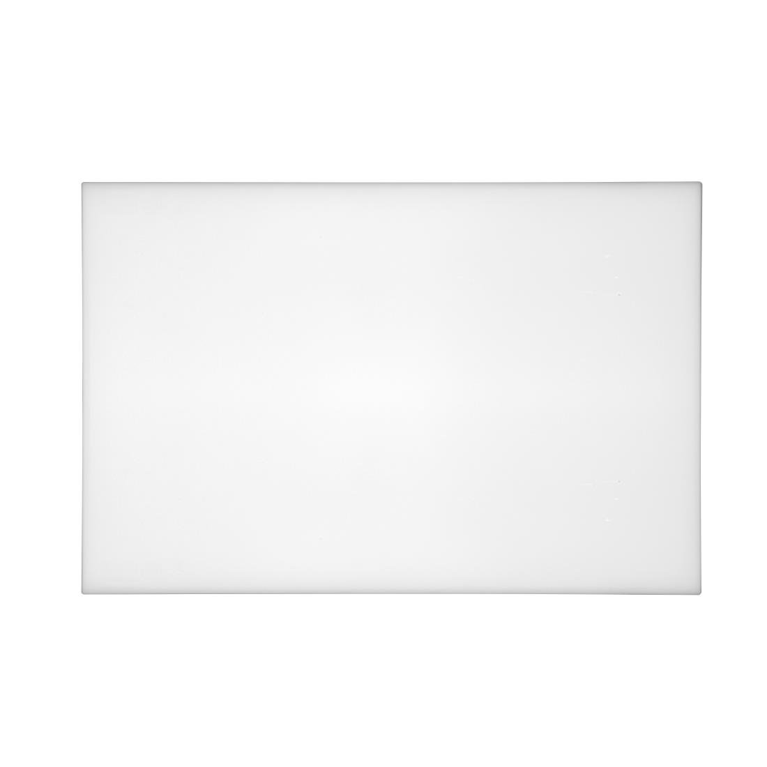 Hygiplas Antibacterial High Density Chopping Board White - 455x305x12mm - F157