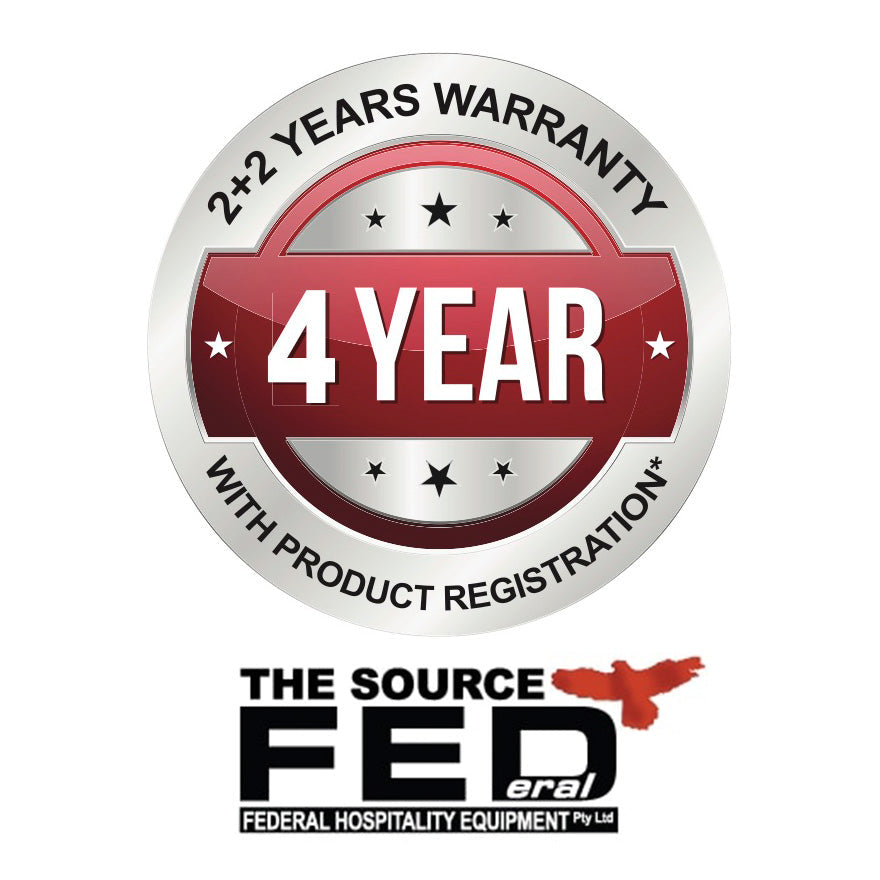 Thermaster Optional Splashback Top- FE4100-WBB