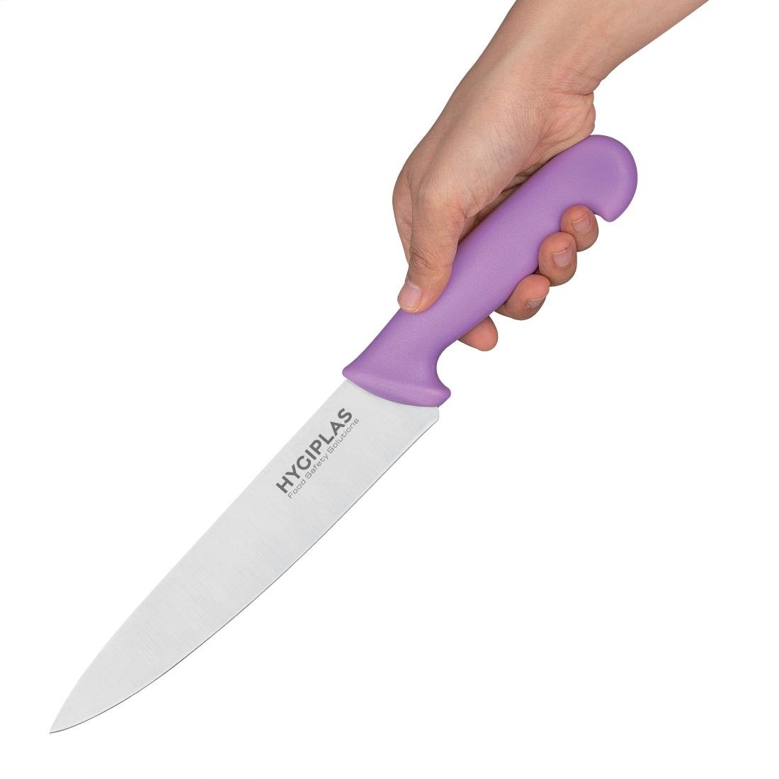Hygiplas Cooks Knife Purple 215mm - FP730