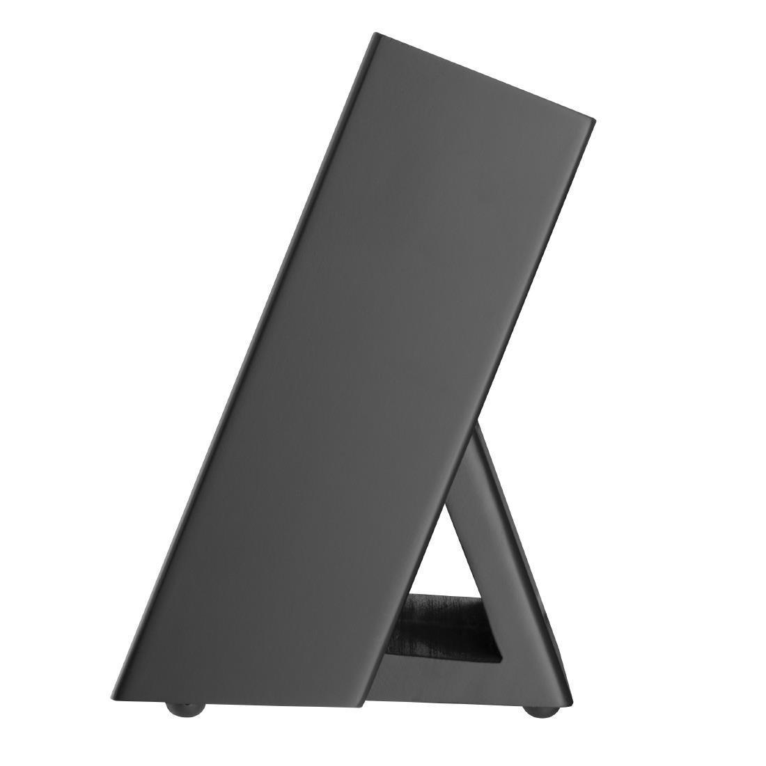 Vogue Tsuki Black Wooden Knife Block - FS662