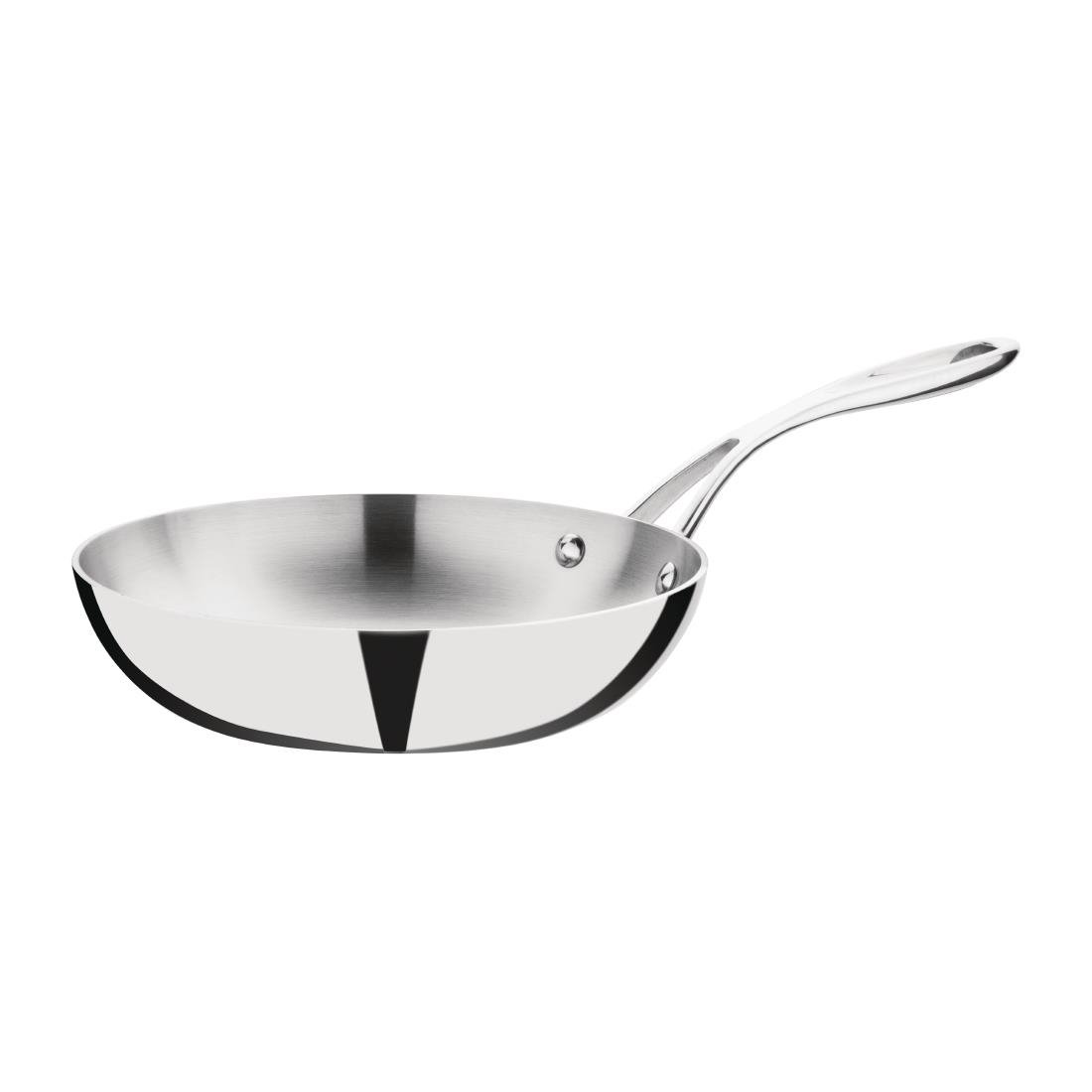 Vogue Tri-wall Fry Pan St/St - 200mm - FS668