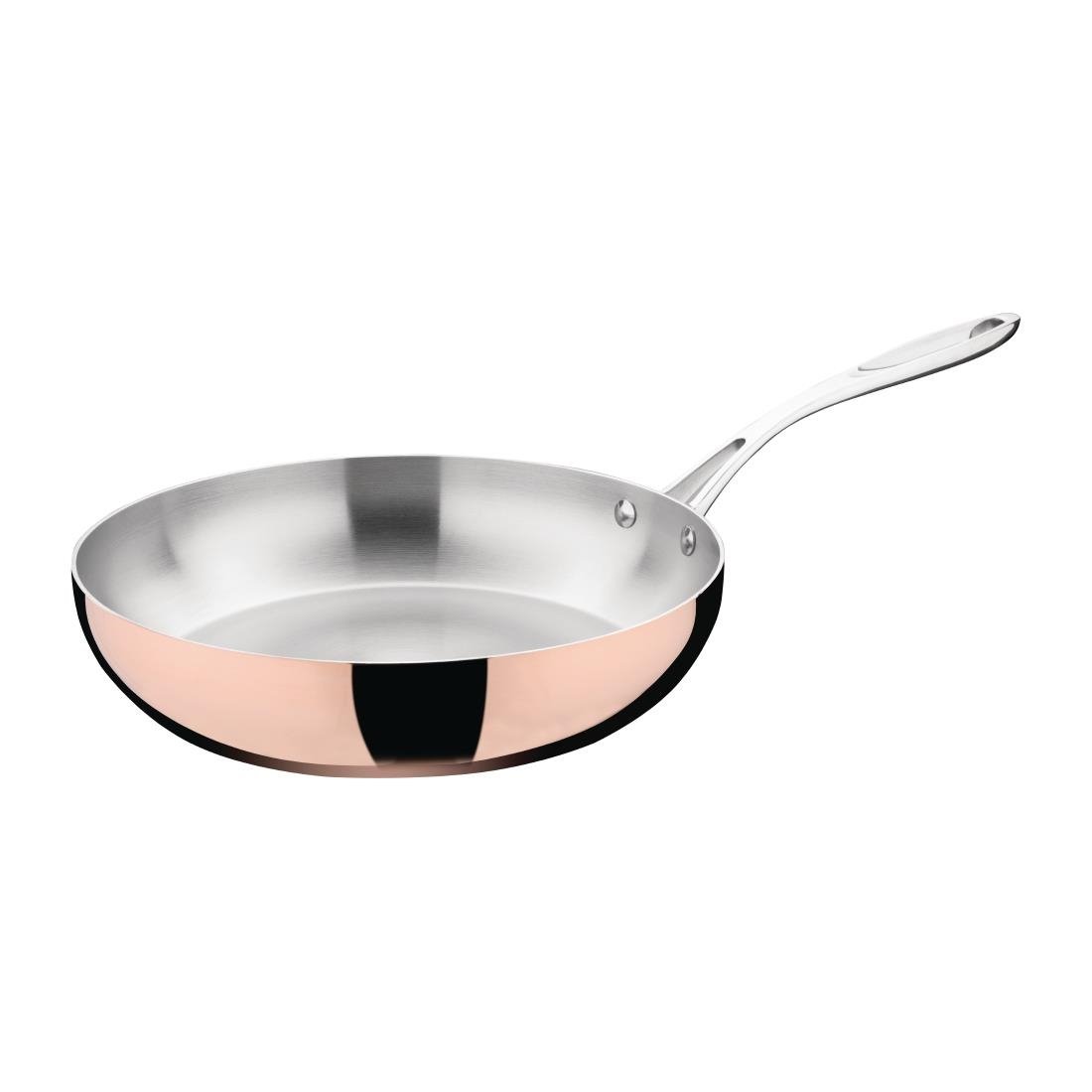 Vogue Induction Tri-Wall Copper Fry Pan - 280x60mm - FS669