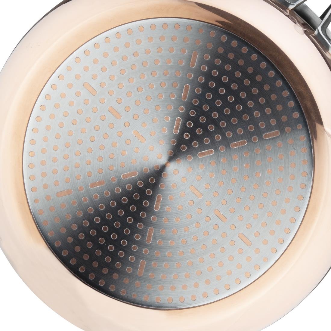 Vogue Induction Tri-Wall Copper Fry Pan - 280x60mm - FS669