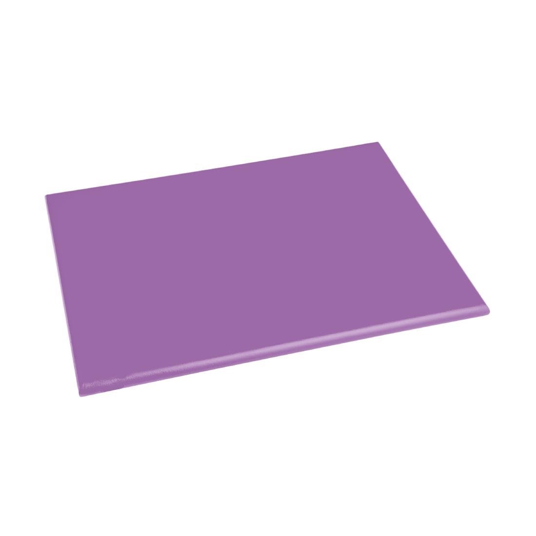 Hygiplas High Density Chopping Board Small Purple - 12x229x305mm - FX100