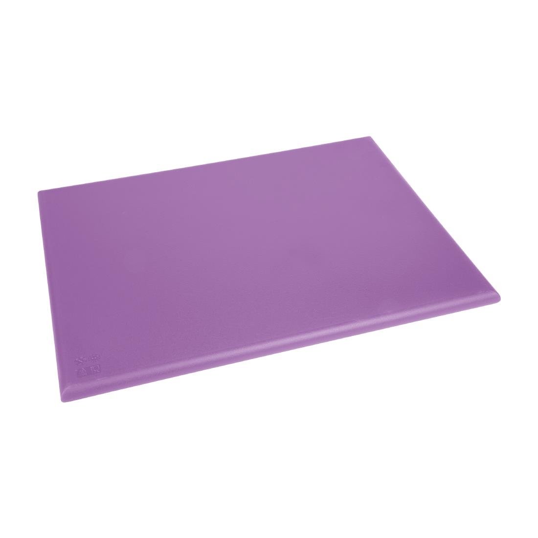 Hygiplas High Density Chopping Board Purple - 600x450x25mm - FX104