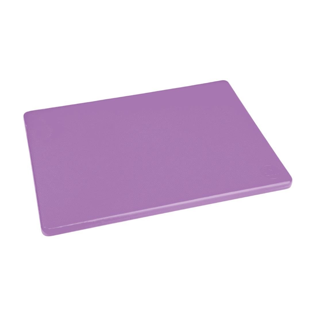 Hygiplas Low Density Chopping Board Small Purple - 229x305x12mm - FX106