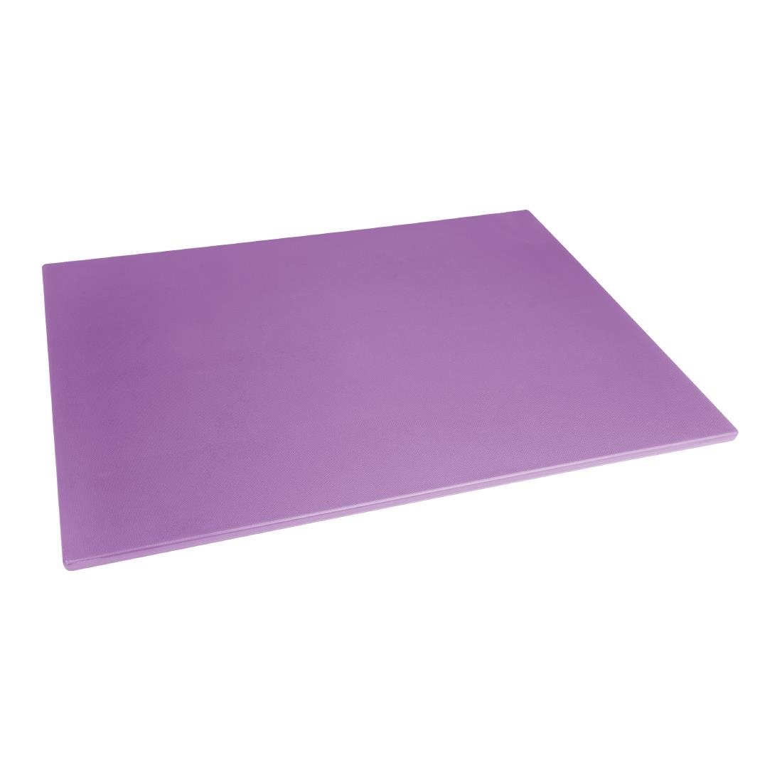 Hygiplas Low Density Chopping Board Purple - 600x450x10mm - FX108