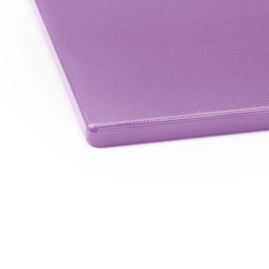 Hygiplas Low Density Chopping Board Purple - 600x450x10mm - FX108