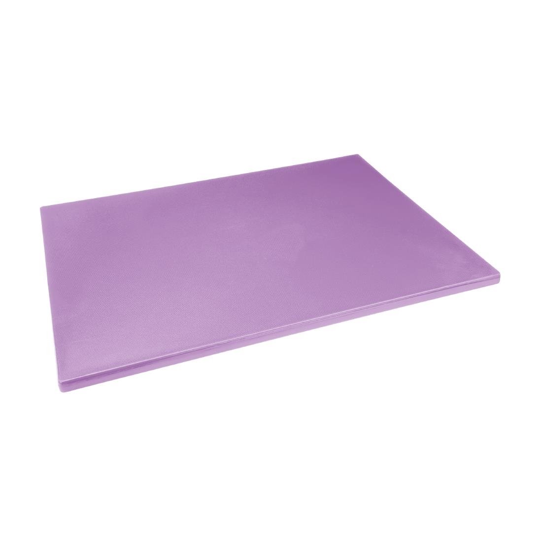 Hygiplas Low Density Chopping Board Purple - 600x450x20mm - FX109