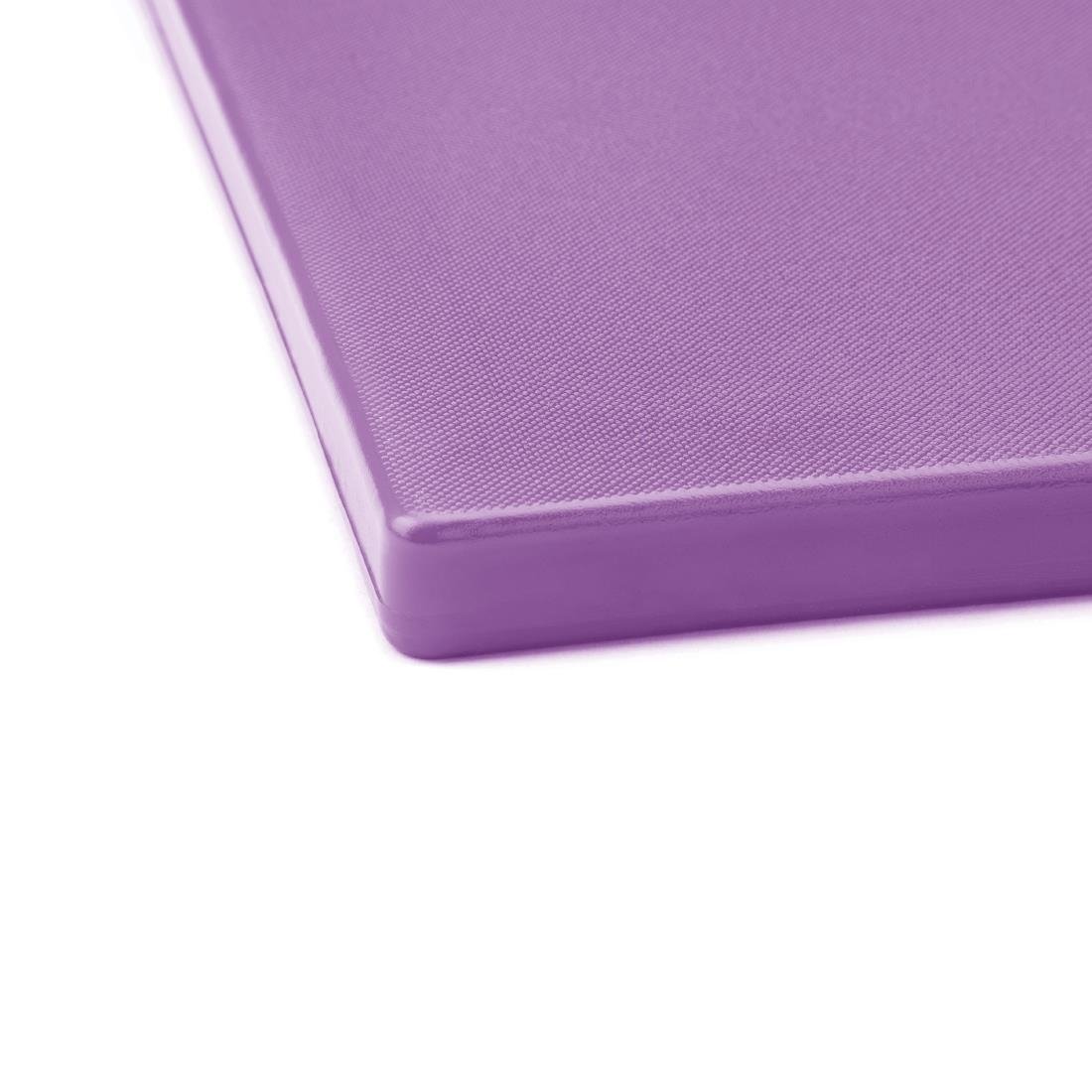 Hygiplas Low Density Chopping Board Purple - 600x450x20mm - FX109