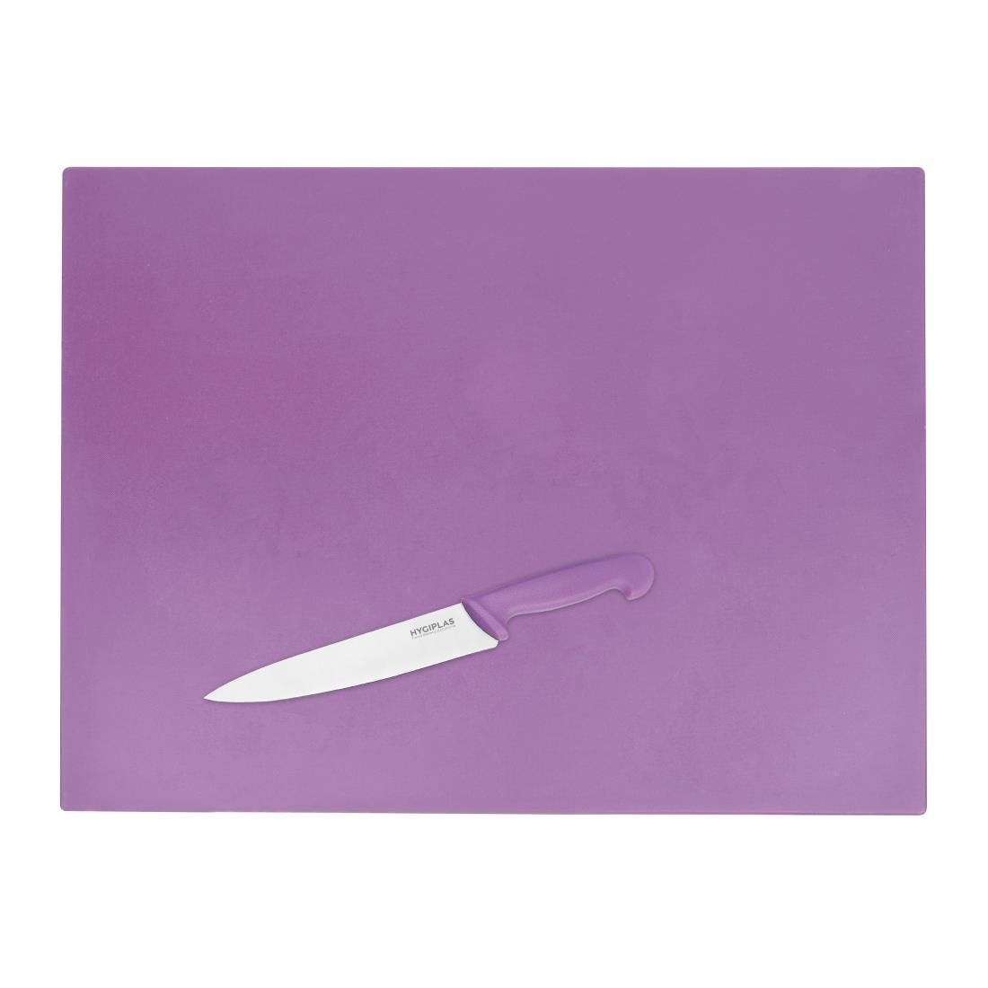 Hygiplas Low Density Chopping Board Purple - 600x450x20mm - FX109