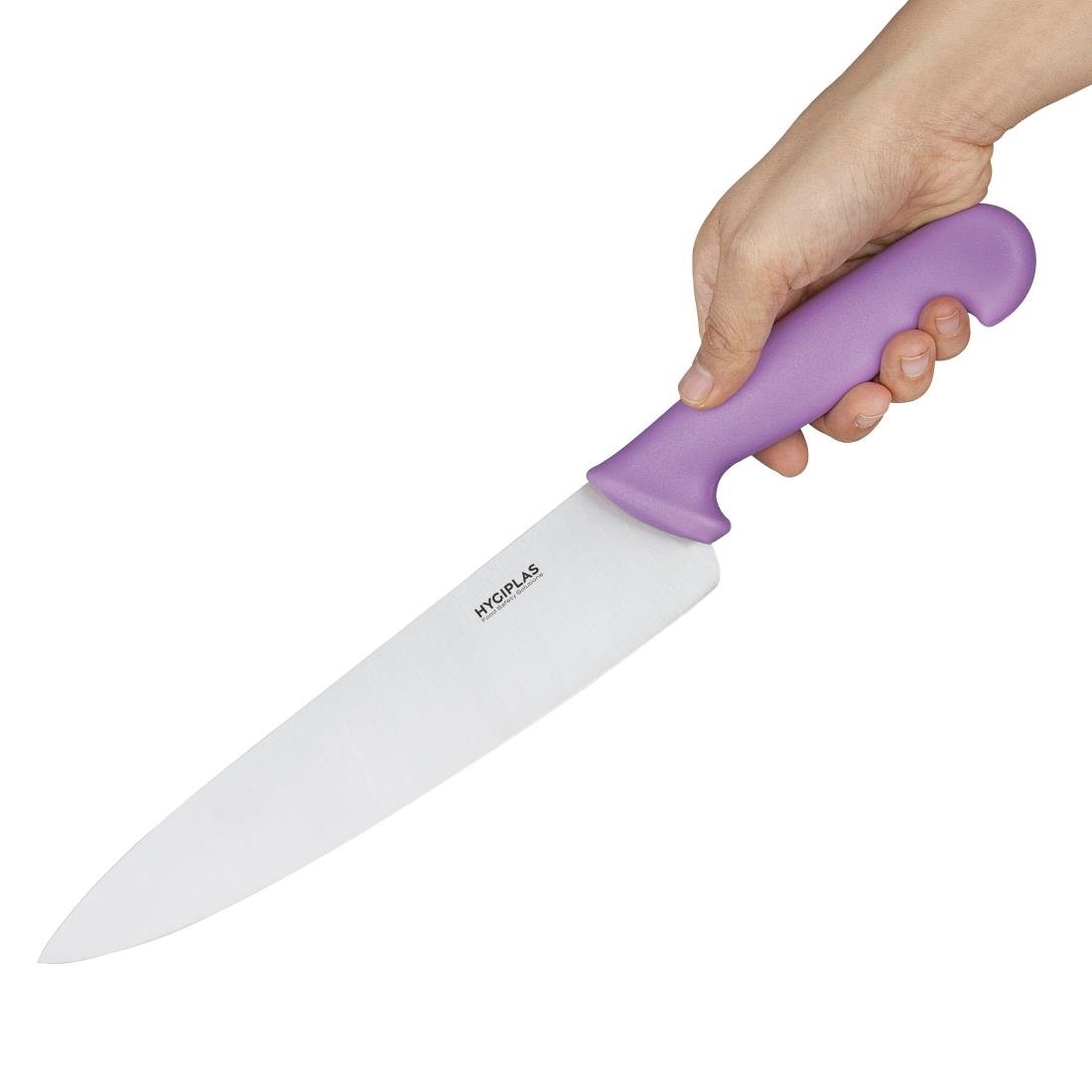 Hygiplas Cooks Knife Purple 254mm - FX112