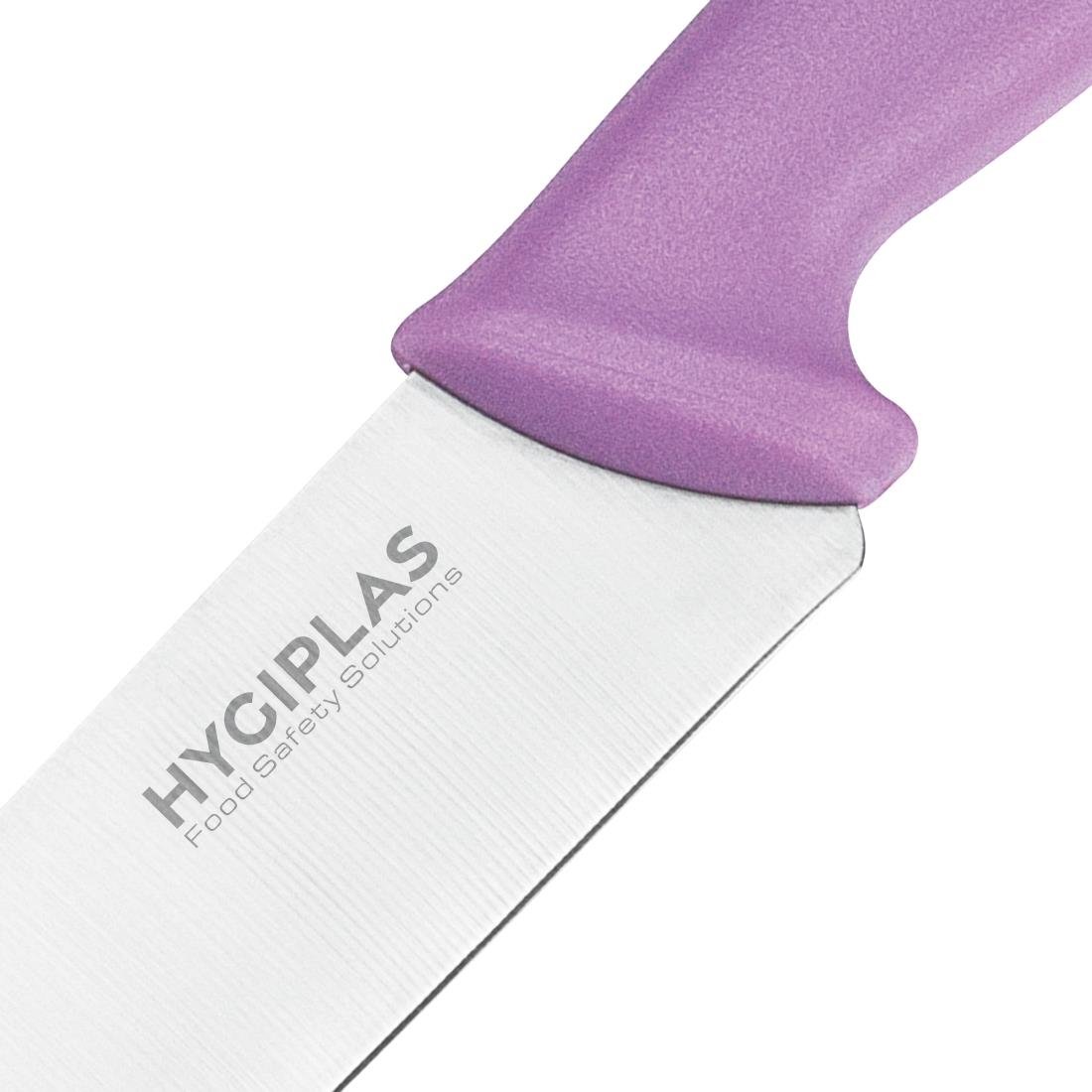 Hygiplas Cooks Knife Purple 254mm - FX112