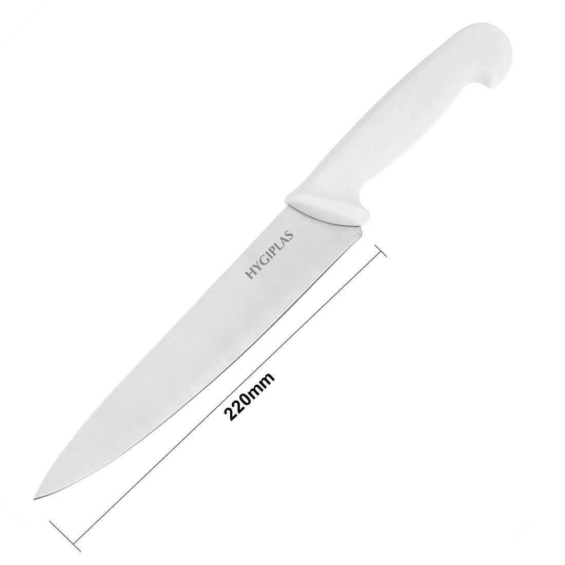 Hygiplas Cooks Knife White 216mm - FX113