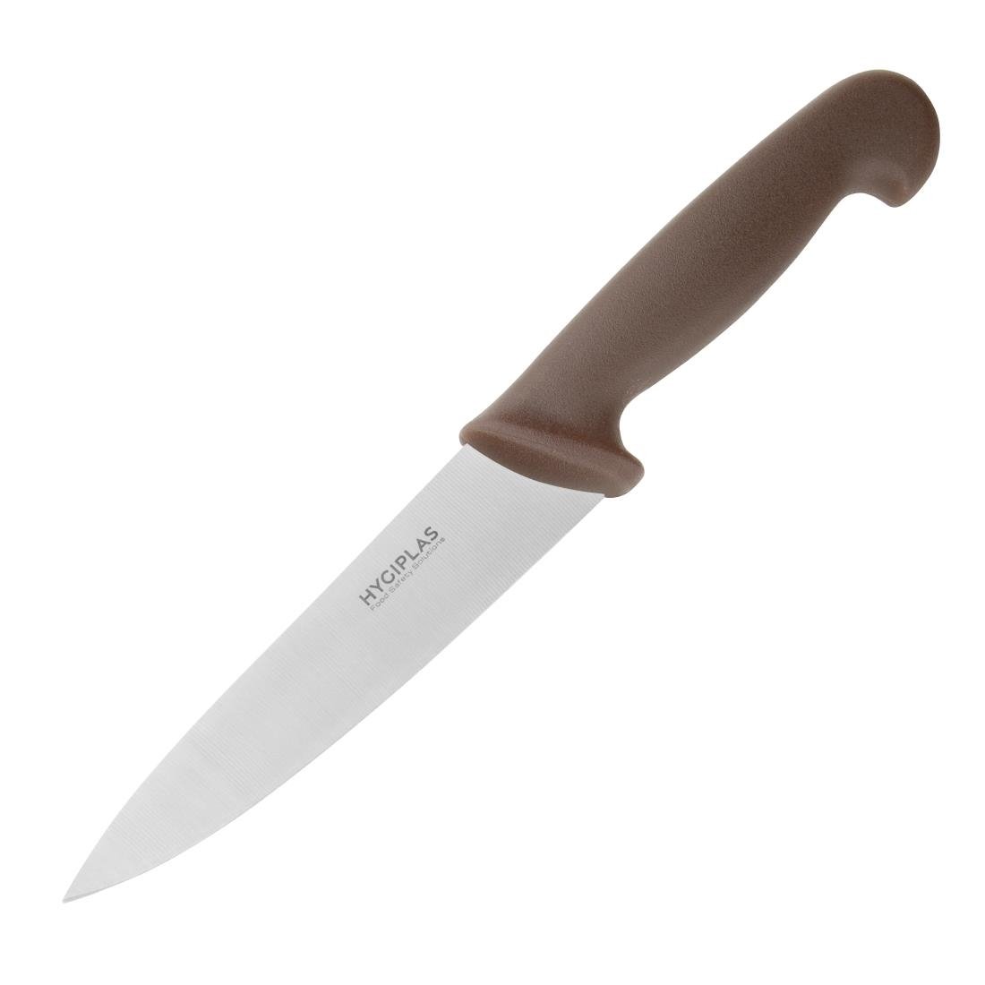 Hygiplas Cooks Knife Brown 160mm - FX115