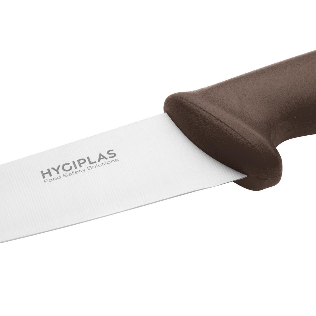 Hygiplas Cooks Knife Brown 160mm - FX115