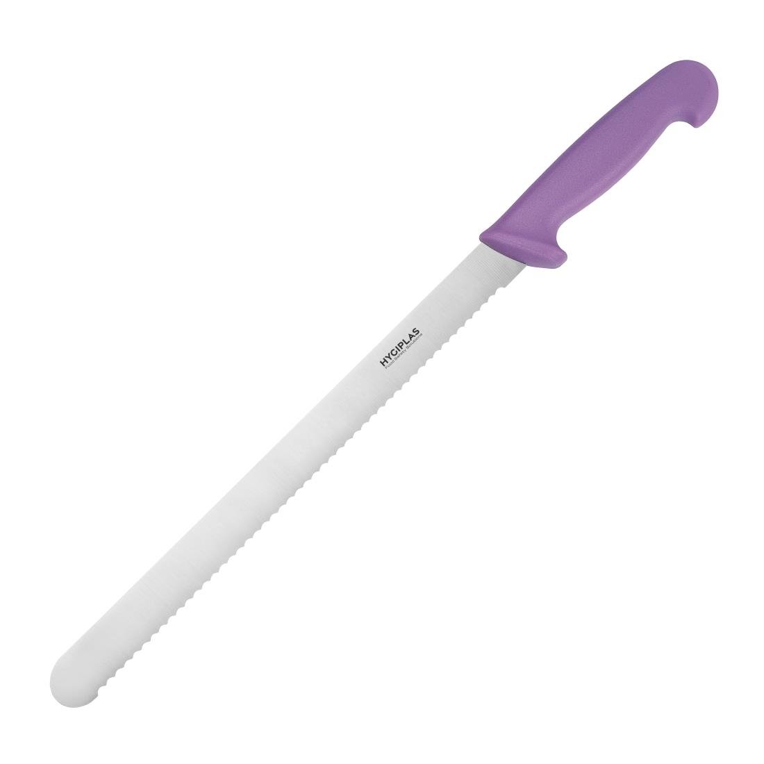 Hygiplas Slicer Serrated Purple 300mm - FX119