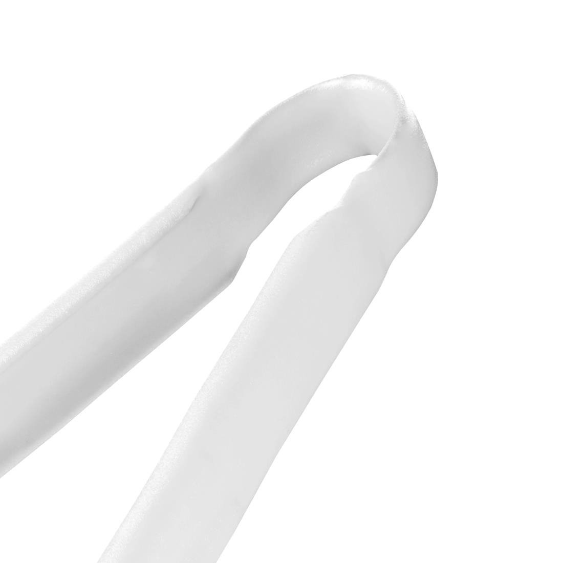 Hygiplas Colour Coded Serving Tong White 300mm - FX130