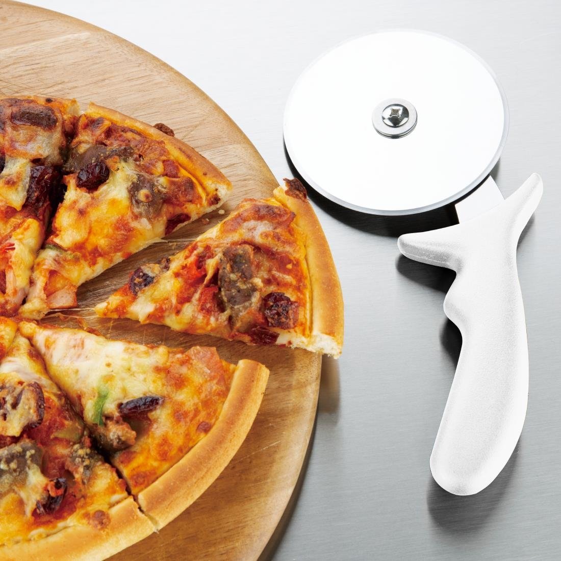 Hygiplas Pizza Wheel White 100mm - FX133