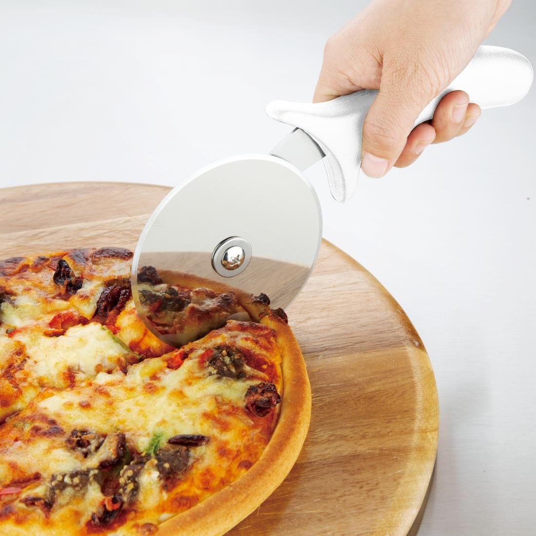 Hygiplas Pizza Wheel White 100mm - FX133