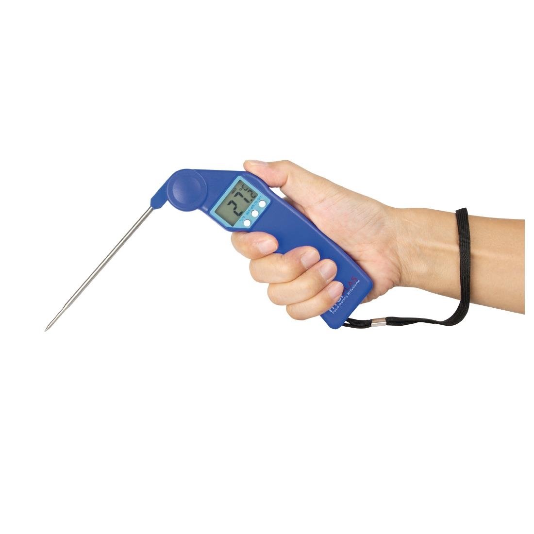 Hygiplas Easytemp Colour Coded Blue Probe Thermometer - FX146