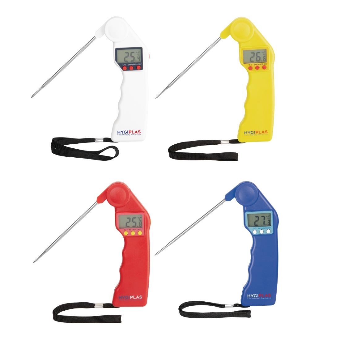 Hygiplas Easytemp Colour Coded Blue Probe Thermometer - FX146
