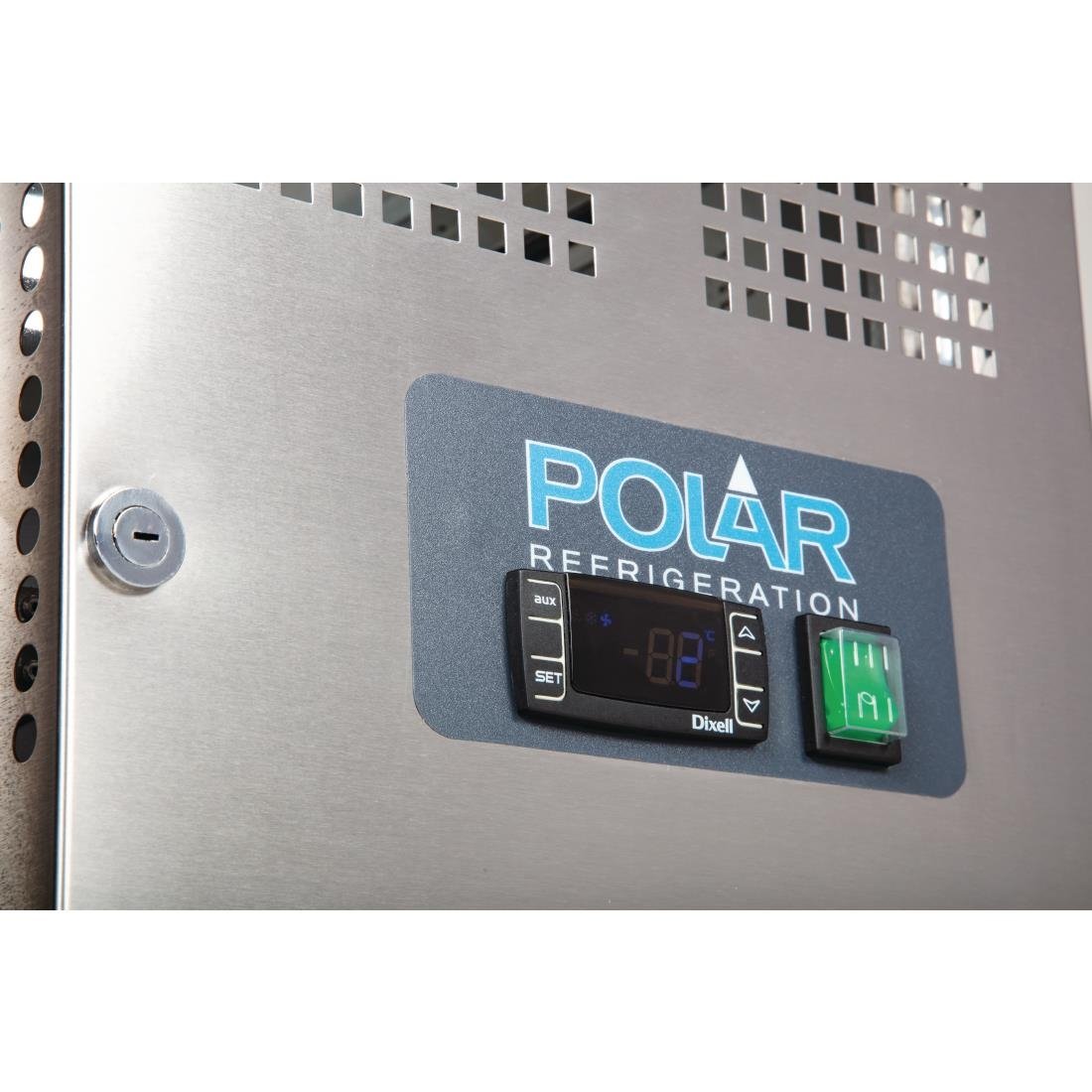 Polar U-Series 2 Door Counter Fridge 228Ltr - G377-A