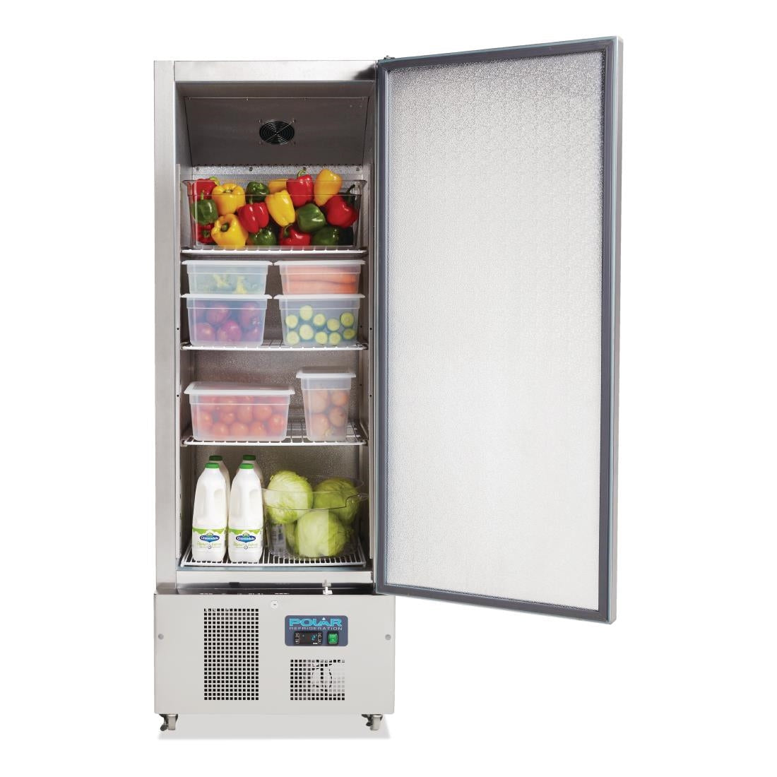 Polar G-Series Slimline Upright Fridge 440Ltr - G590-A