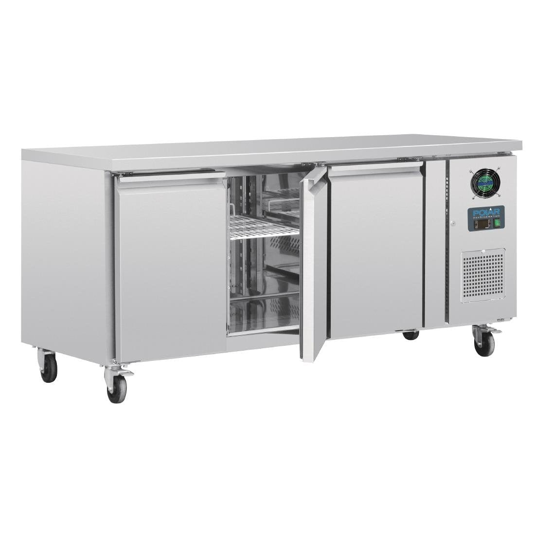 Polar U-Series 3 Door Counter Freezer 417Ltr - G600-A