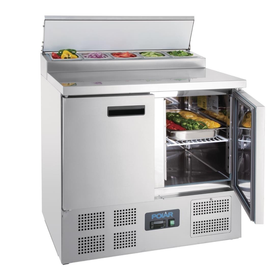 Polar G-Series Pizza Prep Counter Fridge 254Ltr - G604-A