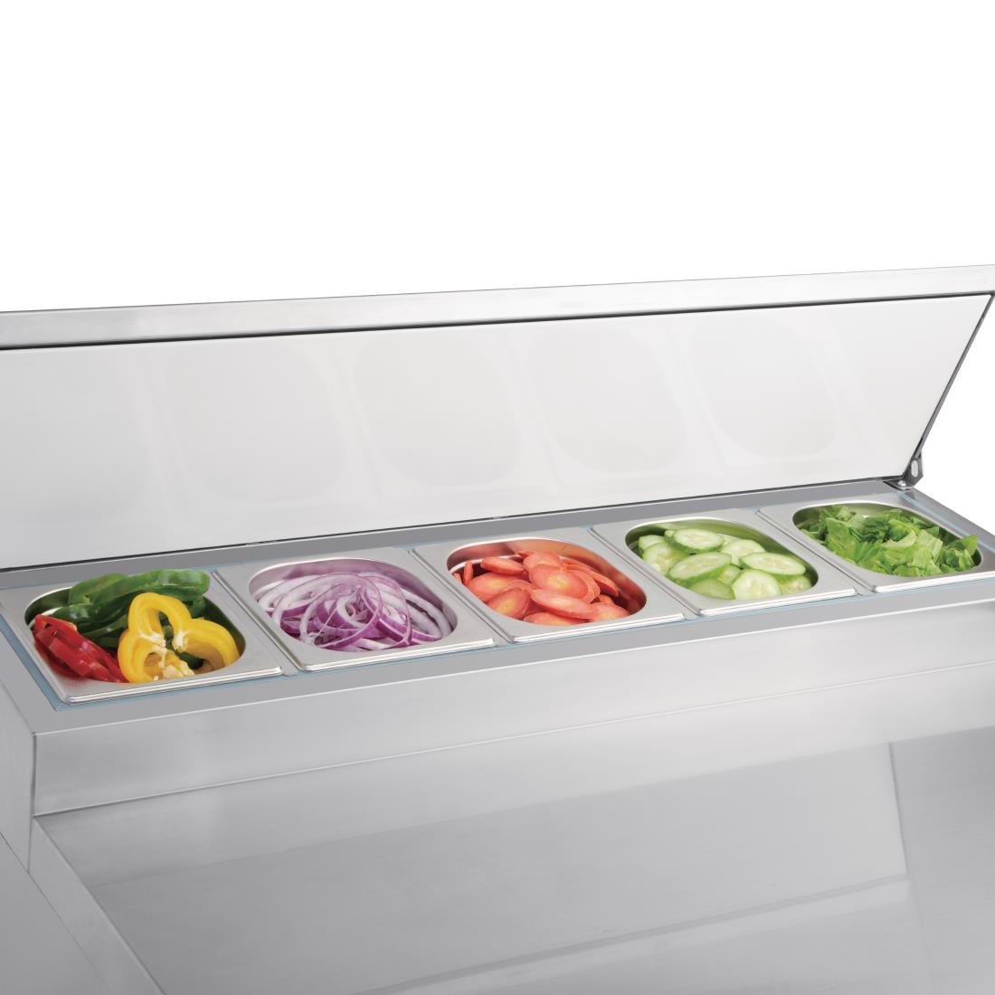 Polar G-Series Pizza Prep Counter Fridge 254Ltr - G604-A