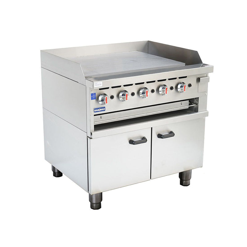 GasMax Gas Griddle And Gas Toaster With Cabinet GGS-36LPG