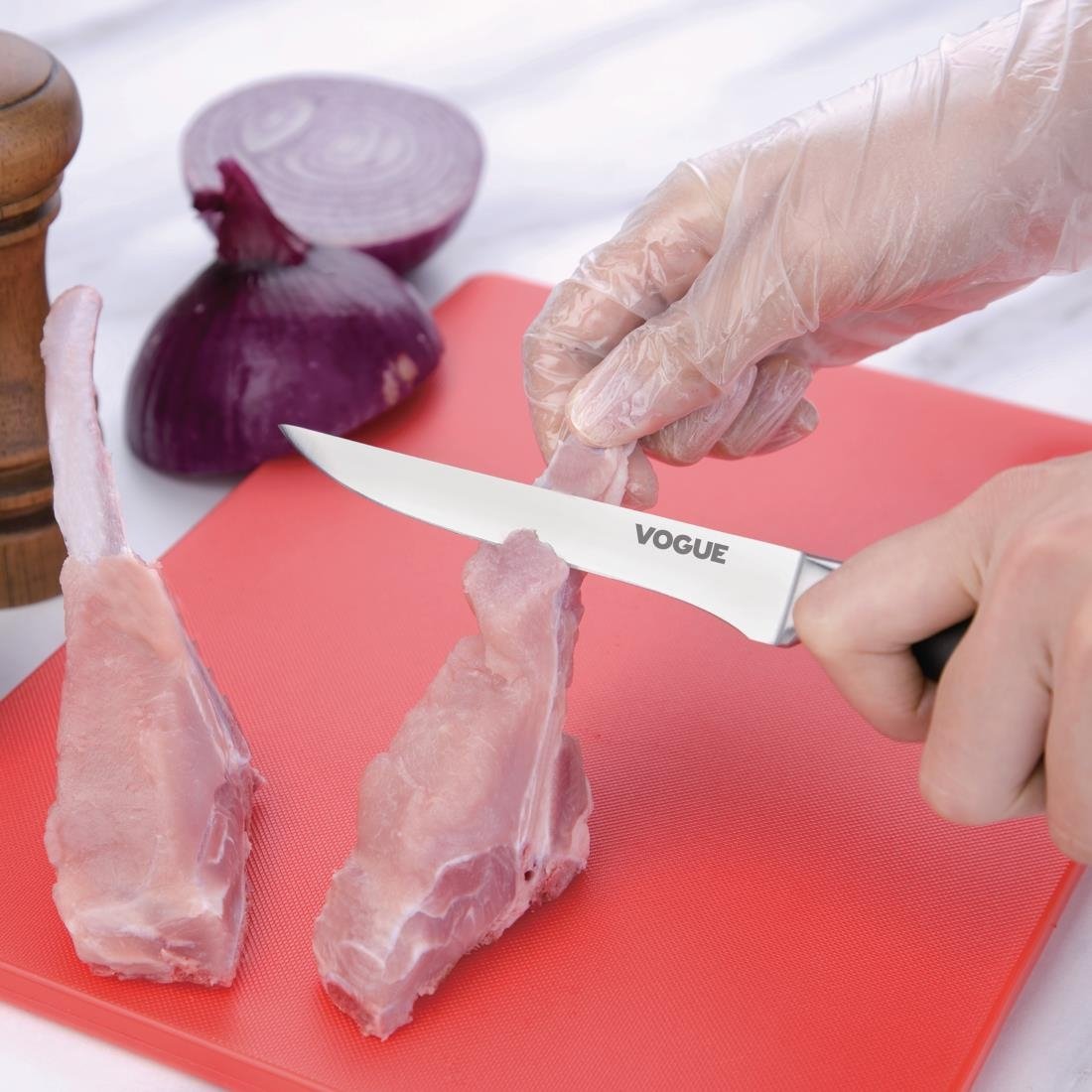 Vogue Soft Grip Boning Knife 130mm - GD754