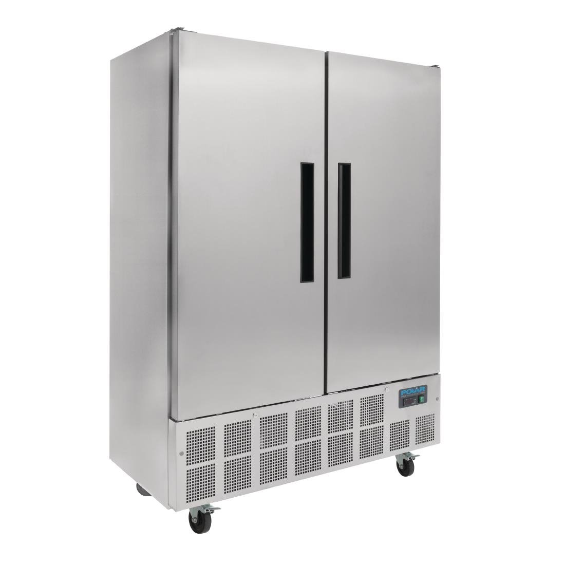 Polar G-Series 2 Door Slimline Upright Fridge 960Ltr - GD879-A