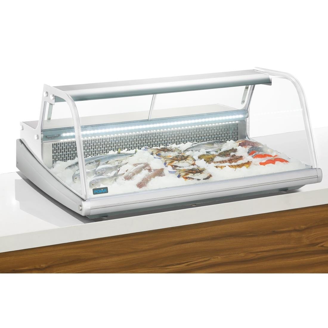 Polar G-Series Fish Display Serve Over Counter Fridge 255Ltr - GE961-A