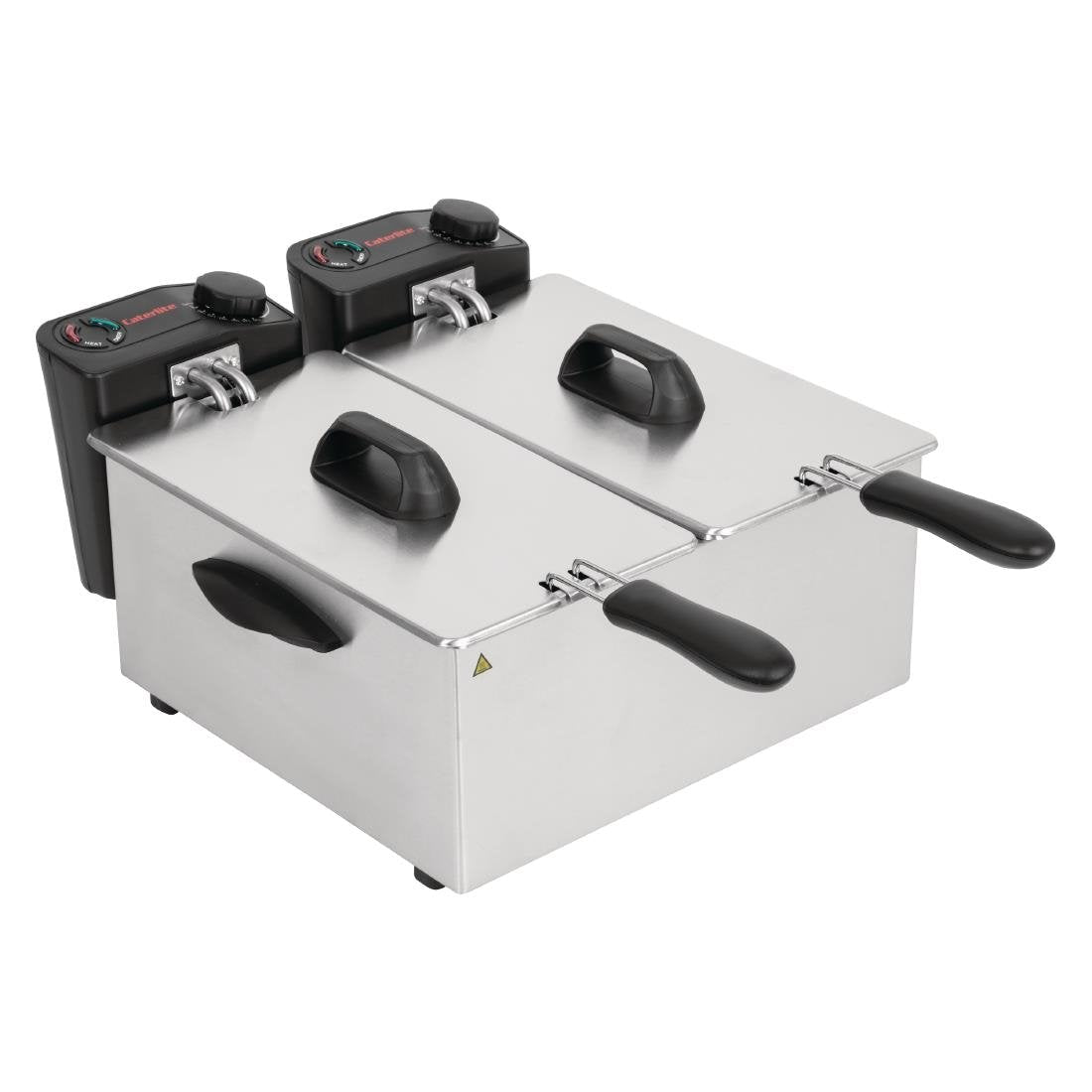 Caterlite Light Duty Twin Tank Twin Basket Countertop Fryer 2x 3.5Ltr - GG199-A