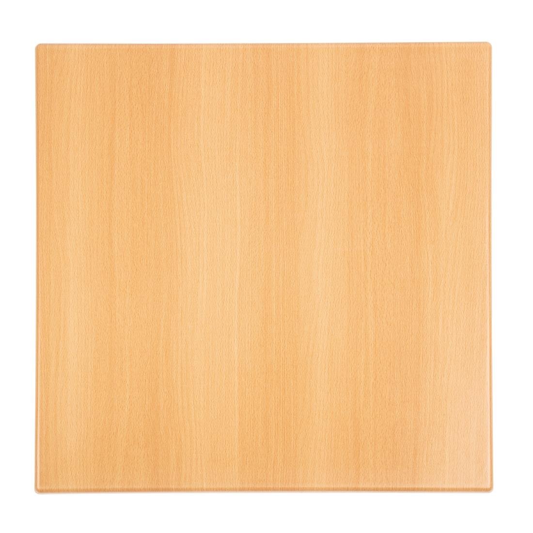 Bolero Square Table Top Beech 600mm - GG634