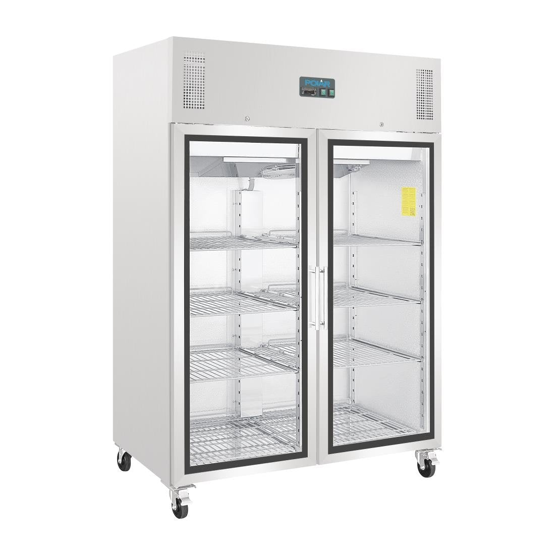 Polar G-Series Gastro Display Glass Door Fridge 1200Ltr - GH219-A
