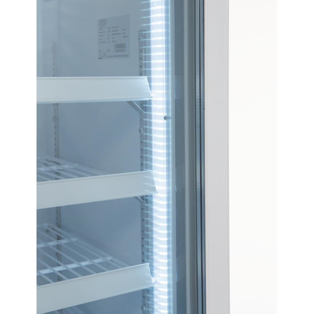 Polar G-Series Upright Display Freezer White 412Ltr - GH506-A