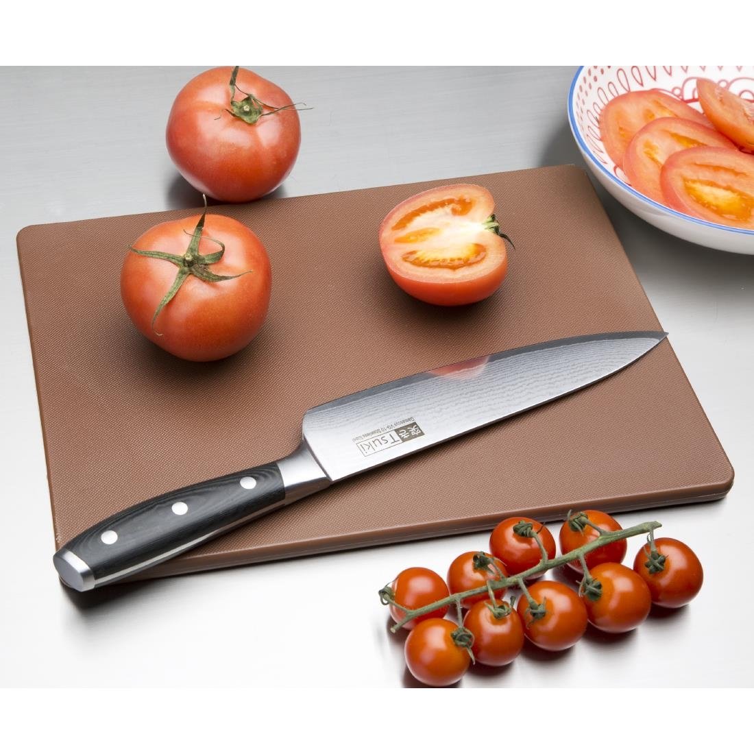 Hygiplas Low Density Chopping Board Brown - 305x229x12mm - GH792