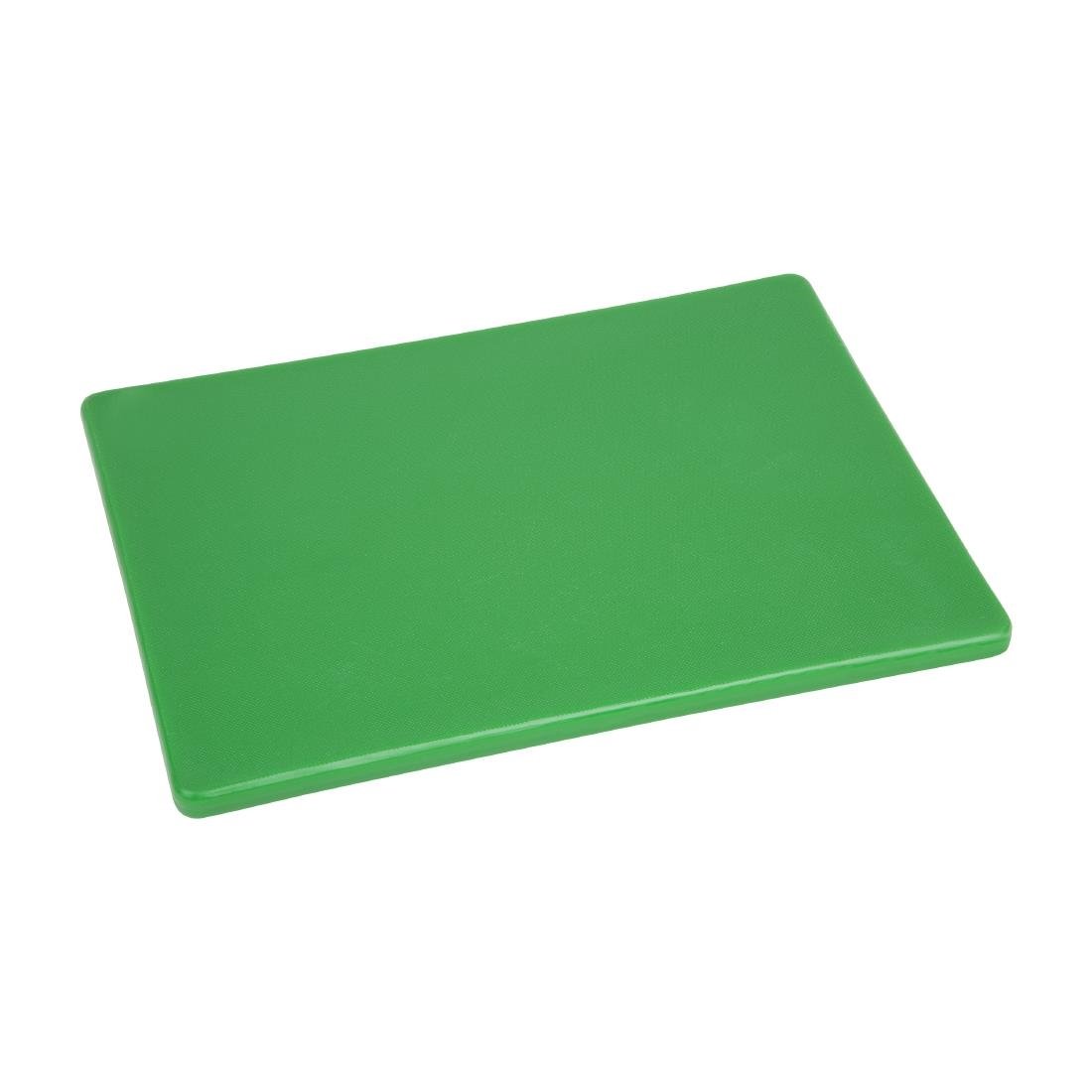Hygiplas Low Density Chopping Board Green - 305x229x12mm - GH793