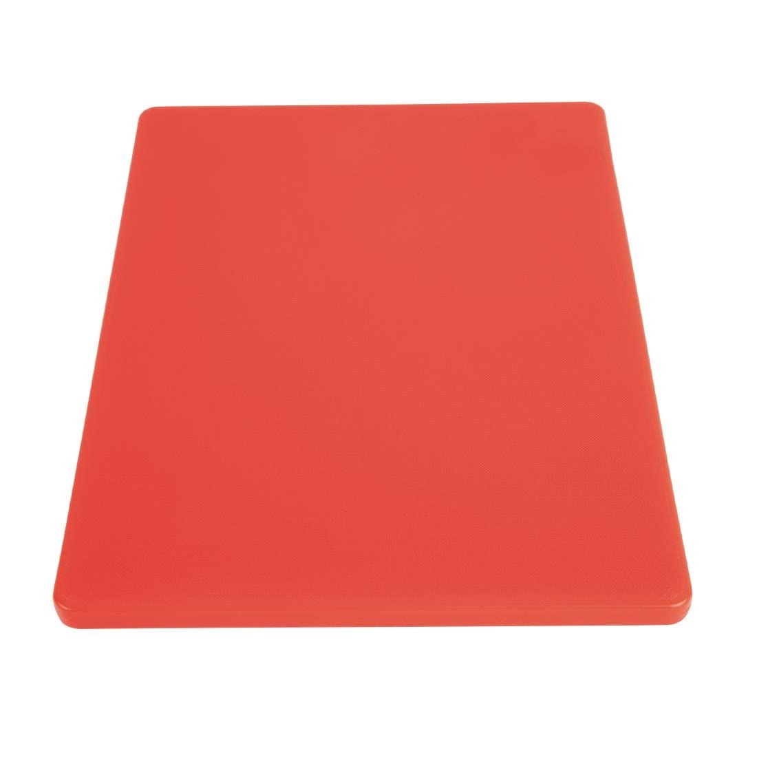 Hygiplas Low Density Chopping Board Red - 305x229x12mm - GH794