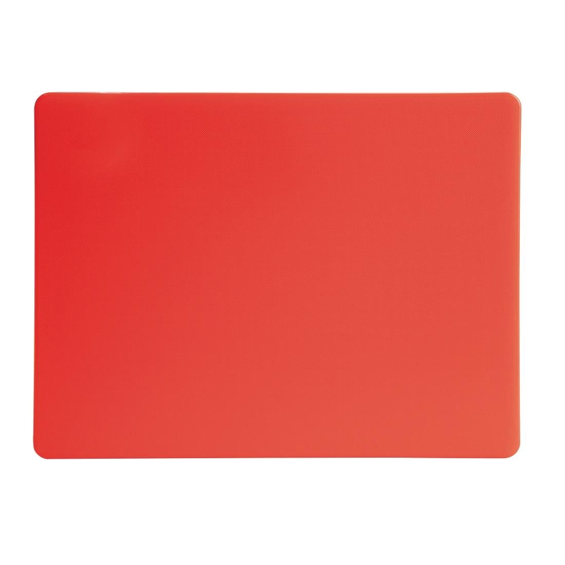 Hygiplas Low Density Chopping Board Red - 305x229x12mm - GH794