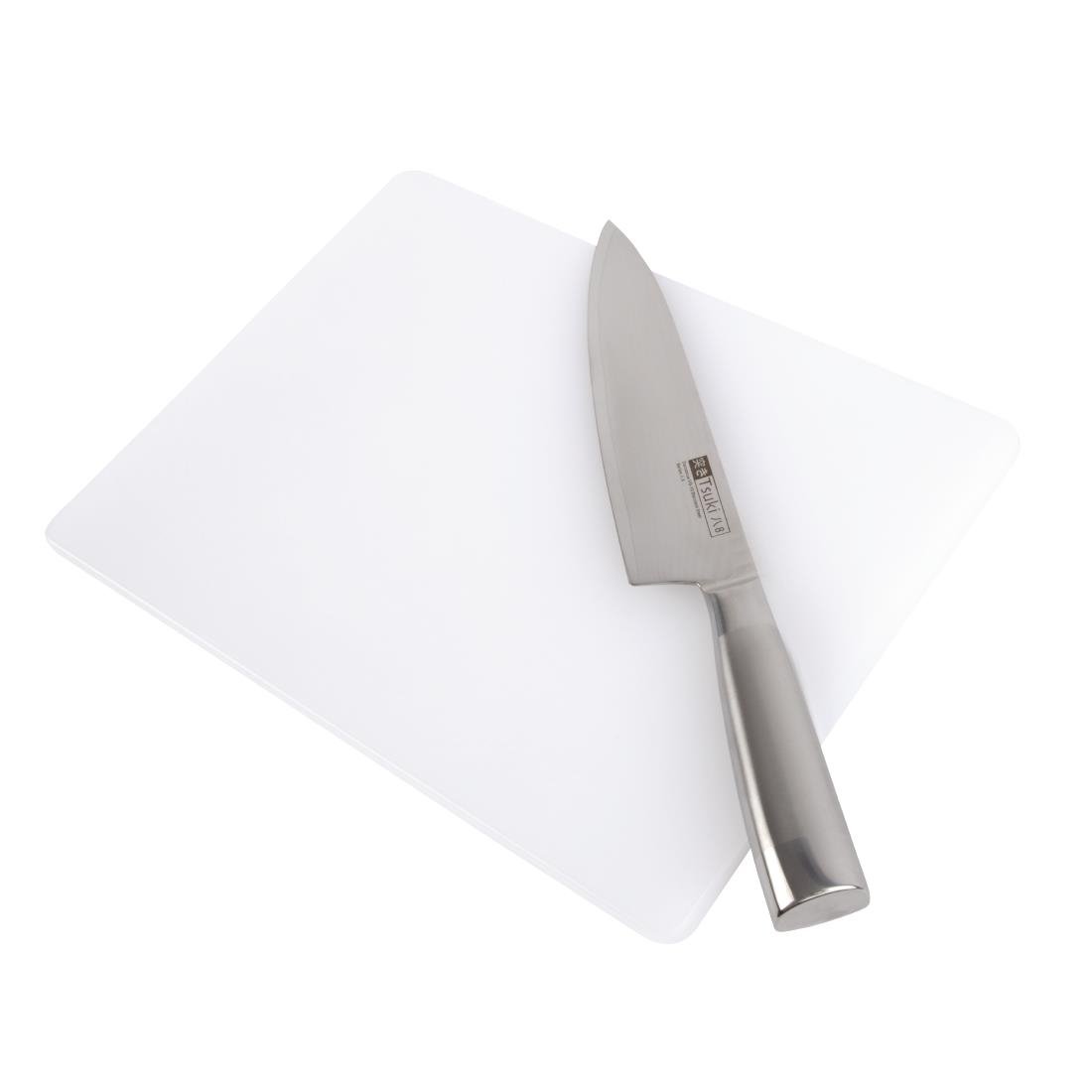 Hygiplas Low Density Chopping Board White - 305x229x12mm - GH795