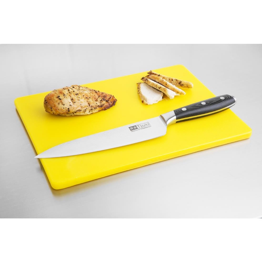 Hygiplas Low Density Chopping Board Yellow - 305x229x12mm - GH796