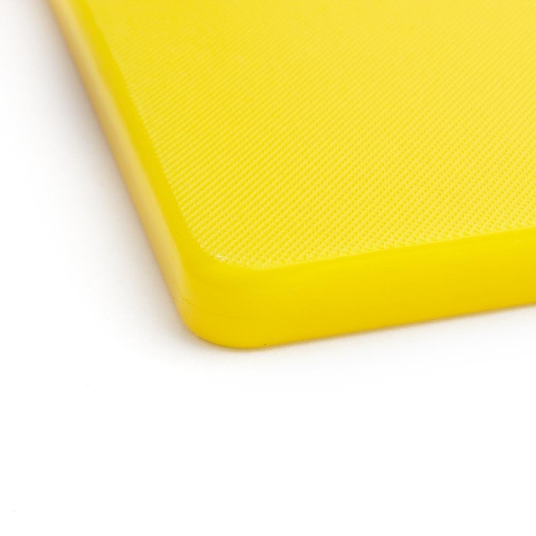 Hygiplas Low Density Chopping Board Yellow - 305x229x12mm - GH796