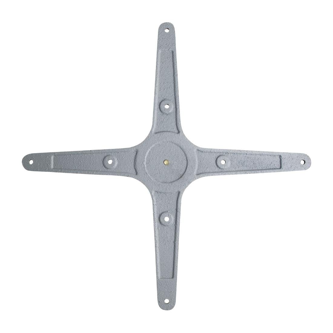 Bolero Aluminium Twin Leg Table Base (Pack of 2) - GH985