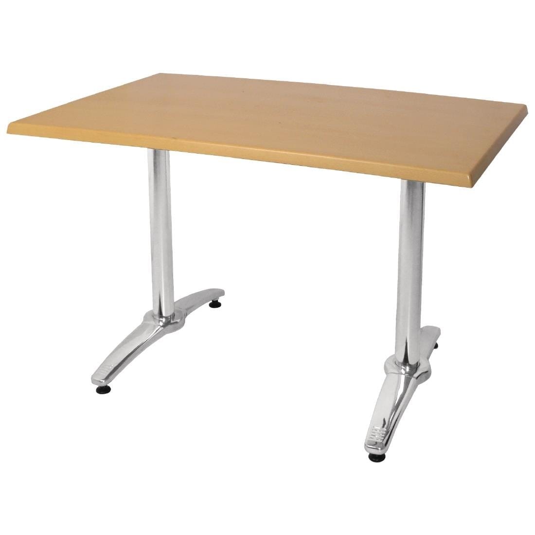 Bolero Aluminium Twin Leg Table Base (Pack of 2) - GH985