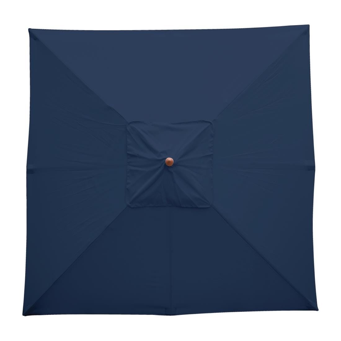 Bolero Square Outdoor Umbrella 2.5m Navy Blue - GH991